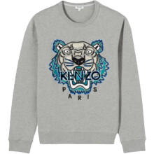(XL, Grey) KENZO SWEAT Mens Sweatshirts Crew Neck Jumper