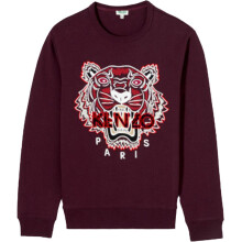 (S, Maroon) KENZO SWEAT Mens Sweatshirts Crew Neck Jumper