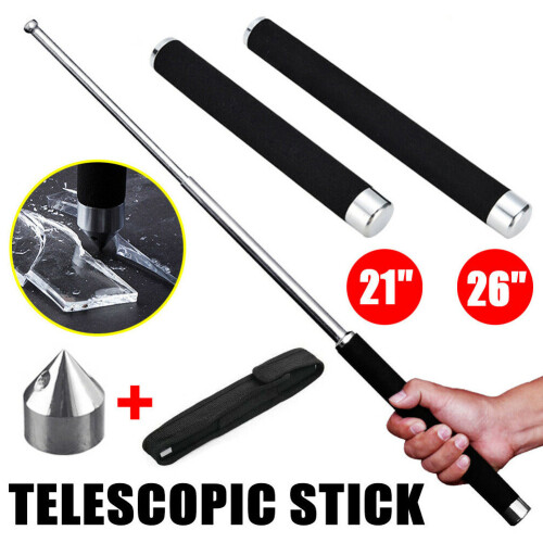 (26 inch) Telescopic Stick Hiking Poles Self-Defence Stick