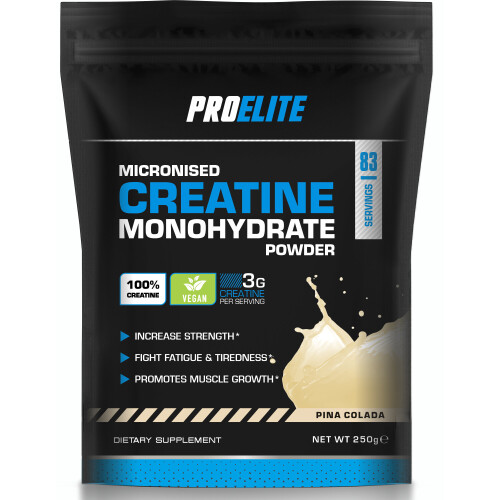 (Pina Colada) Creatine Monohydrate Powder Pure Micronized 250g