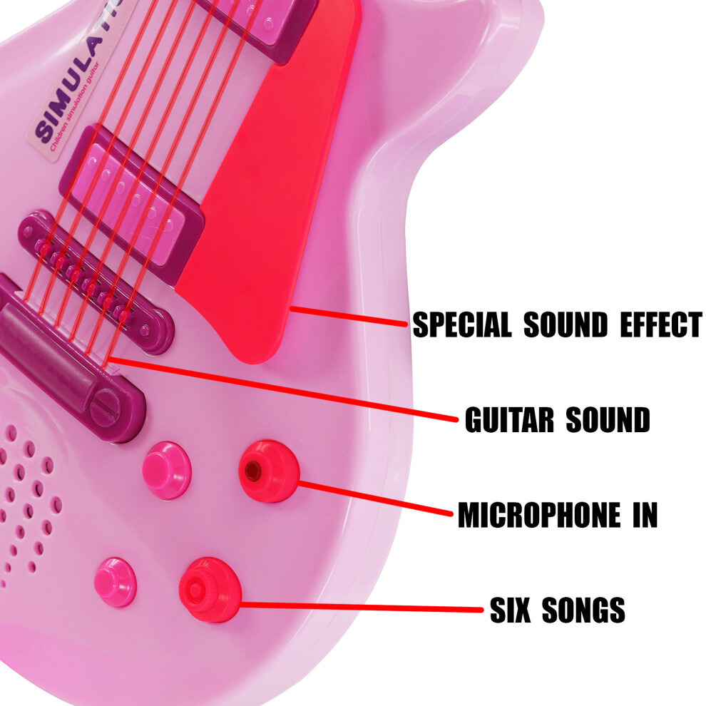 Mini electric guitar toy hotsell