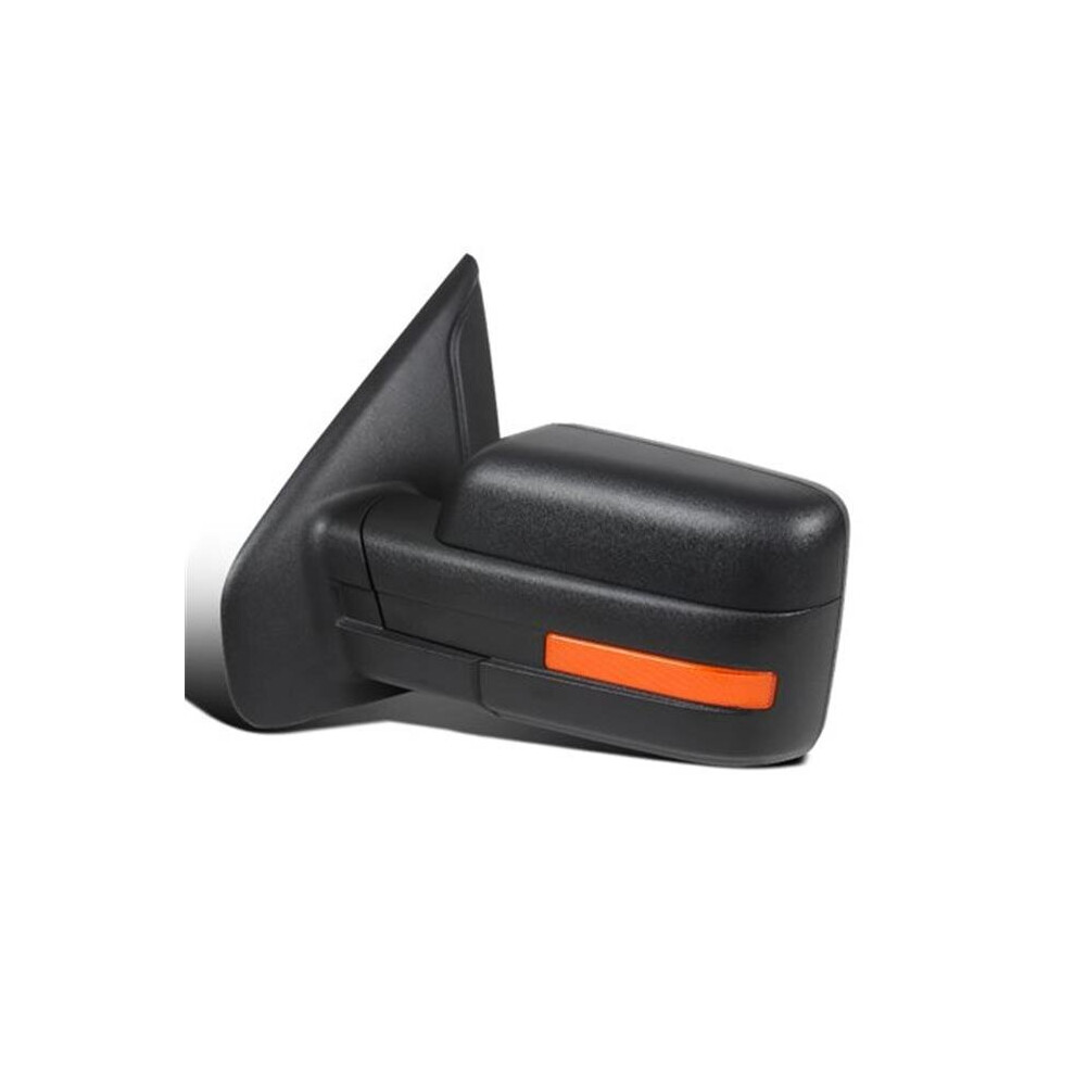 Towing Left Mirror For 2007-2014 Ford F150 - Black 752516094607