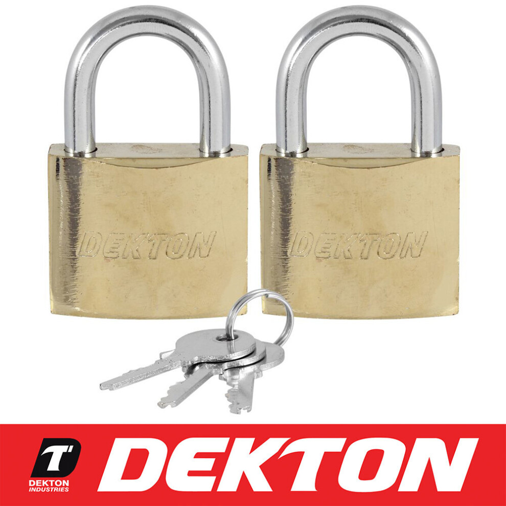 40Mm 2Pc/Set Key Alike Short Shackle, Dt70141 5055441446318