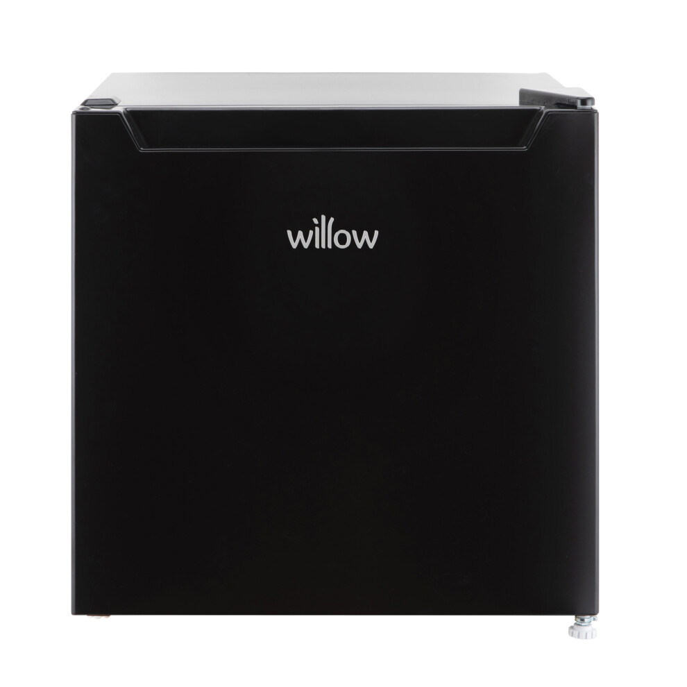 Willow Appliances Willow Wmf46b 46L Mini Tabletop Fridge With Adjustable Thermostat, Reversible Door - Black