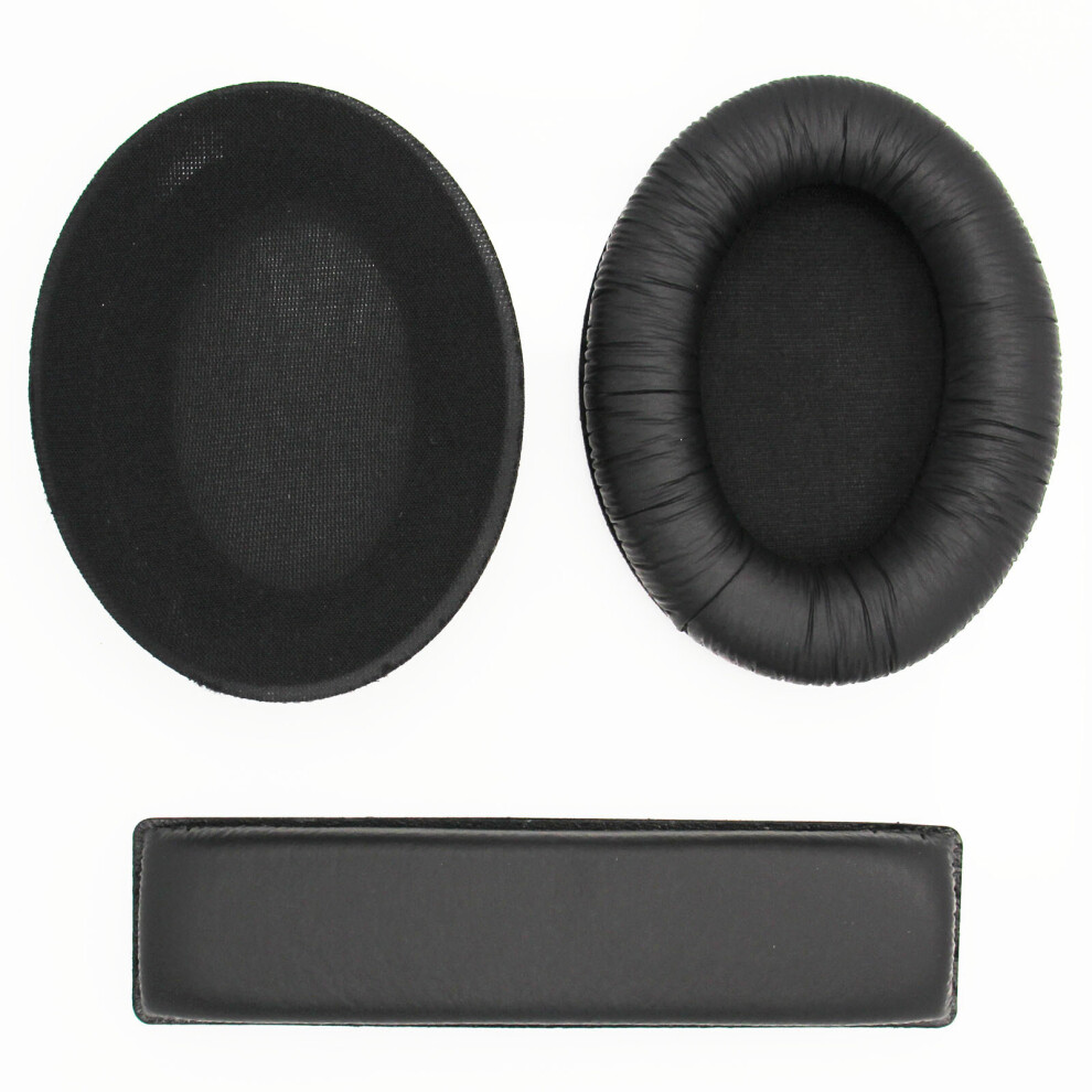 Headband Cover And Ear Cushion Pads For Sennheiser Hd201/Hd201s/Hd180 Black 4893385525994