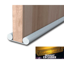 Internal Under Door Bottom Twin Tube Draft Draught Excluder Energy Saving 950mm
