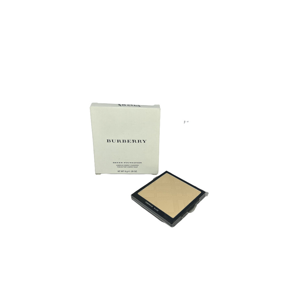 Burberry Sheer Foundation Tester Trench No.05 Compact Foundation 8g