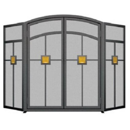 15137 3 Panel Fireplace Screen
