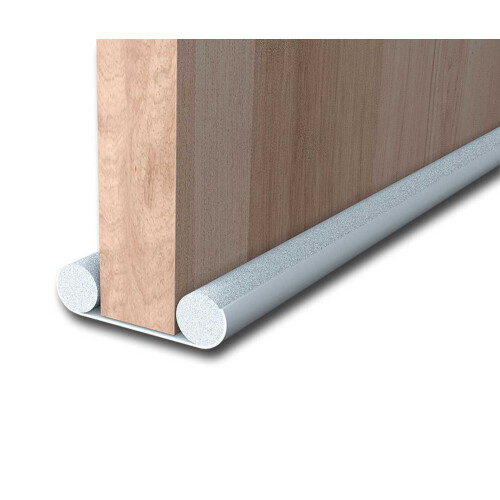 Internal Under Door Bottom Twin Tube Draft Draught Excluder Energy Saving 950mm 1