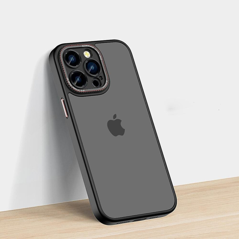 (, Iphone14) Clear Phone Case Shockproof Slim Protective Cover For Iphone 14 Series Black 768619223332