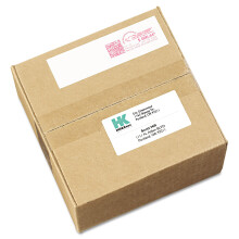 Avery Postzegel Meter Labels voor Postkantoor, 1.5" x 2.75", Wit, 160 Labels (05288)