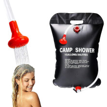 Camping Shower Bag Outdoor Shower Water Bag Solar Heated Bathing Bag For Hiking