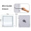 (900x900mm) Square Led Backlit Light Vanity Bathroom Mirror 7
