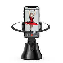 Smart Face Tracking Cellphone Holder 360 Rotation Selfie Stick Shooting Phone Holder Mount