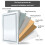 (900x900mm) Square Led Backlit Light Vanity Bathroom Mirror 5