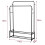 Direct Online Houseware Freestanding Double Clothes Rail with Shoe Rack 4