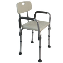 Portable Adult Shower Chair Adjustable Stool Seat