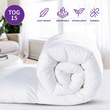 (15, Double 200 x 200cm) Extreme Winter Warm Tog Anti Allergy Duvet Single Double King Size