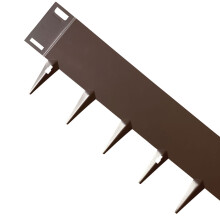(150mm, Brown) Core Edge Lawn Edging 5 Meters Flexible Steel
