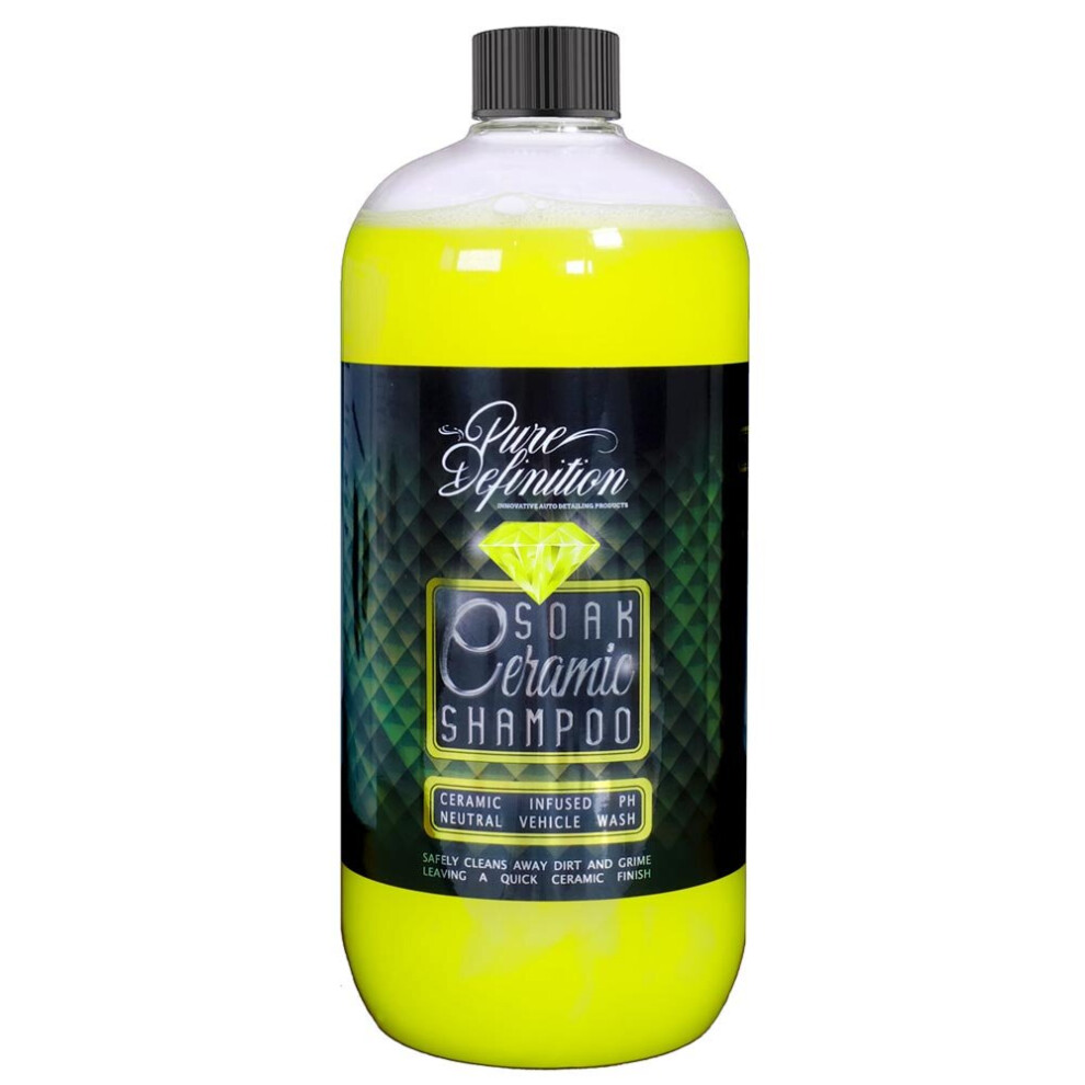 (1000ml) Ceramic Car Shampoo Si02 Soak Vehicle Wash Cleaner