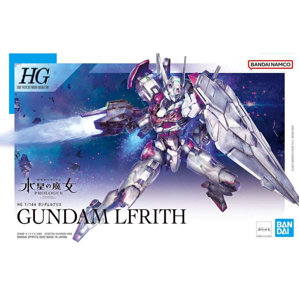 Bandai 1/144 Lfrith (Mobile Suit Gundam: The Witch From Mercury) Hg Kit