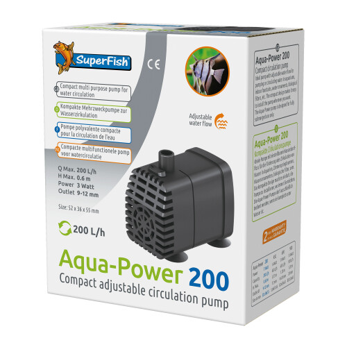 SuperFish SuperFish AquaPower Circulation Pump - AquaPower 200 2