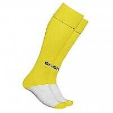 (Yellow (007), UK6.5 -UK12 (EU40 - EU47)) Givova Calcio Football Socks Adult One Size