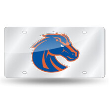 Rico Industries RIC-LZS490702-IFS Boise State Broncos NCAA Laser Cut License Plate Tag