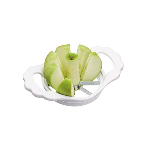 KitchenCraft Apple Corer and Slicer, Stainless Steel/Plastic, White, 11 cm 2
