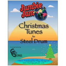 Panyard JJ5504 Jumbie Jam Christmas Tunes for Steel Pan Book