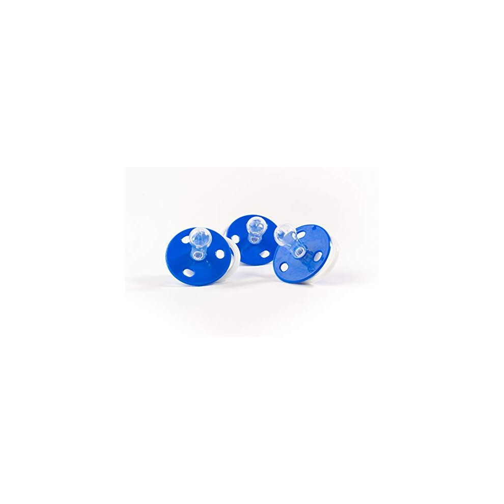 Nurnberg Gummi Babyarttikel Gmbh & Co. Kg 12 Pack Baby Soothers Dummies Bs En 1400 Blue
