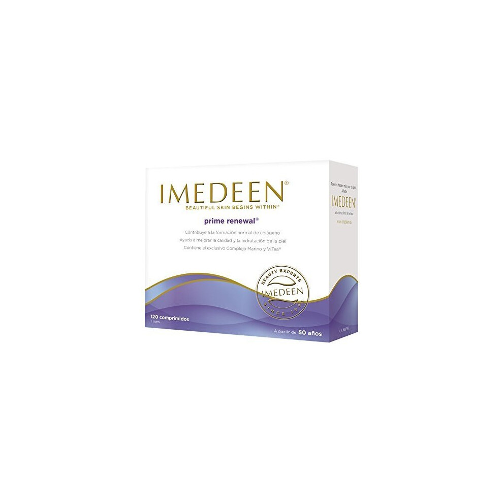 IMEDEEN Prime Renewal Anti-Aging Dietary Supplement — ViTea, Marine Complex, Vitamin C, E, and Zinc — Contributes to collagen formation — 120