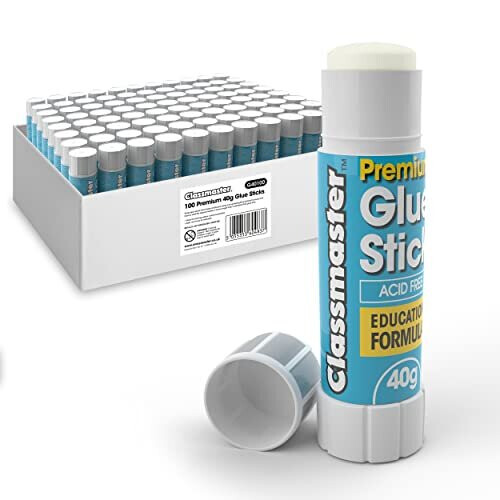 Classmaster Premium Educational 100 Glue Sticks of 40 g