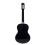 Rio 39'' 4/4 Full Size Acoustic Nylon Classical String Guitar Package Pack - New (Black) 3
