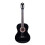 Rio 39'' 4/4 Full Size Acoustic Nylon Classical String Guitar Package Pack - New (Black) 4