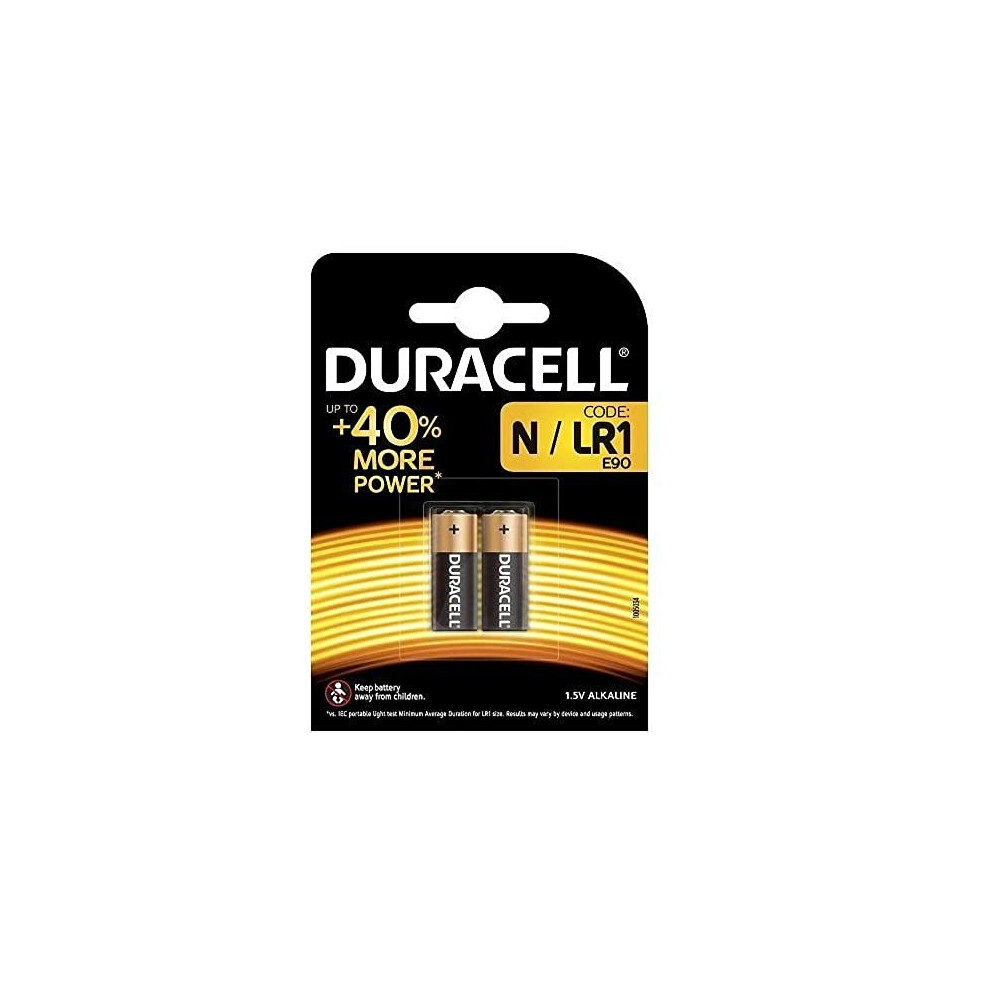 8 x Duracell MN9100/N Type Batteries -- 1.5V Micro Alkaline batteries