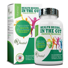 Vitential Nutrition Probiotics for Adults - 120 Vegan Tablets - High Strength Acidophilus Lactobacillus Probiotic Supplements – Promotes a Healthy
