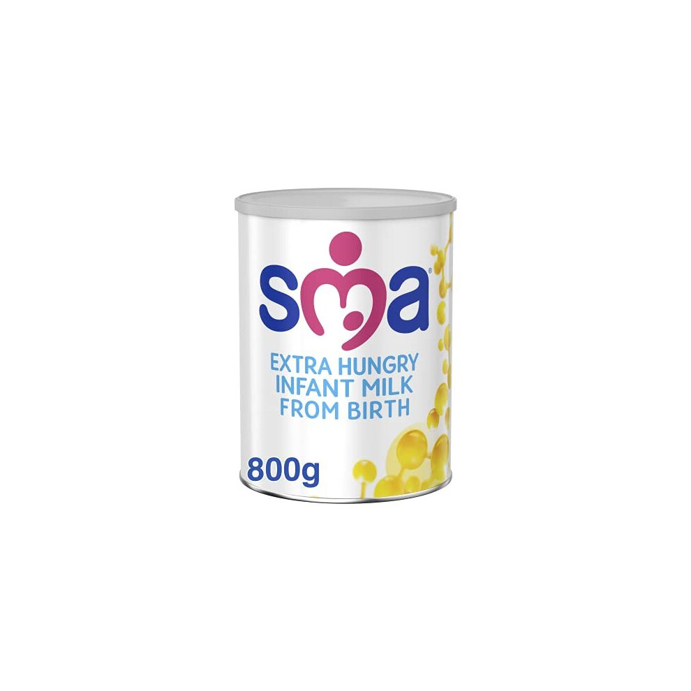New Sma Extra Hungry Infant Milk, From Birth, 800G