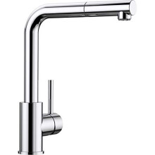 BLANCO MILA-S – Kitchen Mixer Tap with Pull-Out Spout for the Sink – Low Pressure – Chrome – 521466