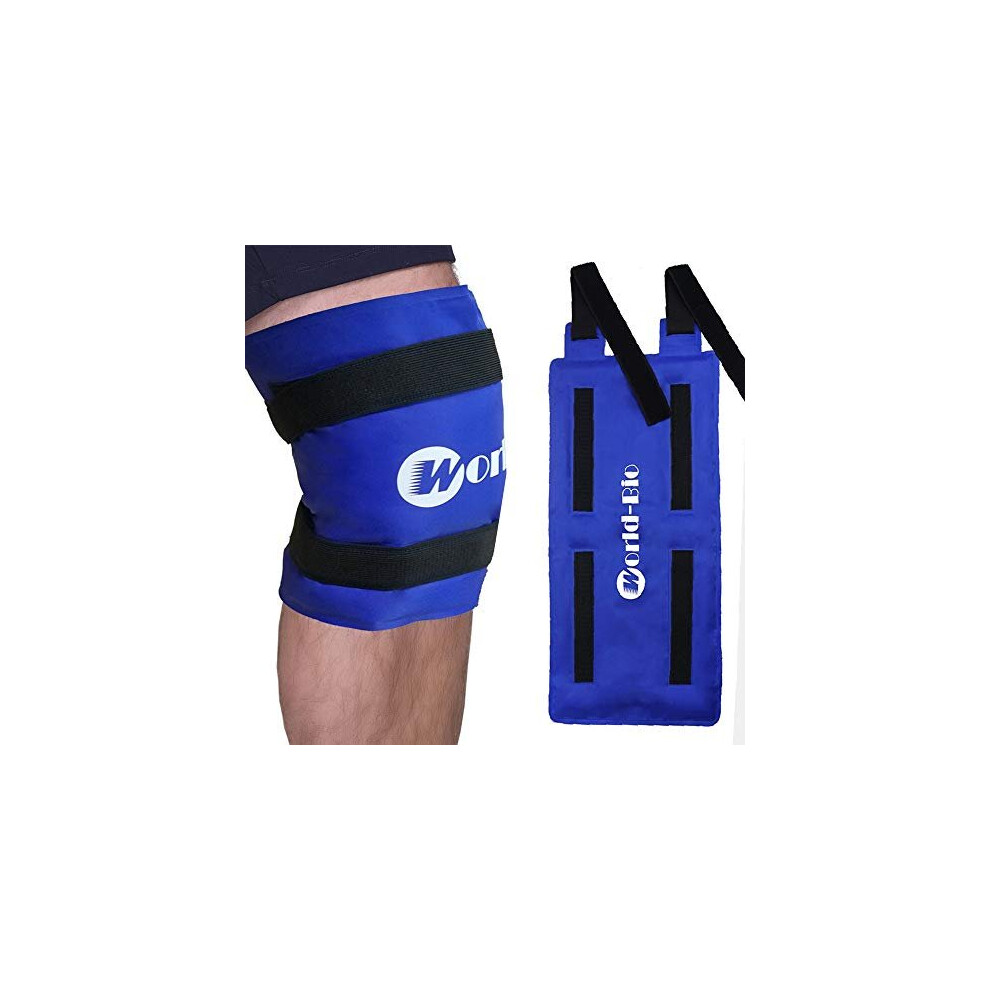 Ice Packs for Knees Extra Large Reusable Hot Cold Gel Pack Knee for Knee Replacement Surgery, Swelling, Sports Injuries, Pain Relief, Arthritis, Etc -