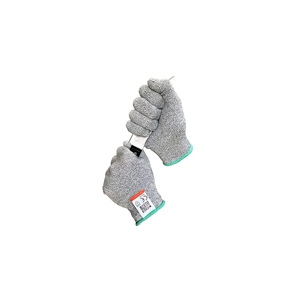 Whistling Dixie Cut Resistant Gloves - Level 5 Protection,En 388 Certified.food Grade Cut Proof Gloves. No Cut Glove,Cutting Gloves,Wood Whittling 5060509690169