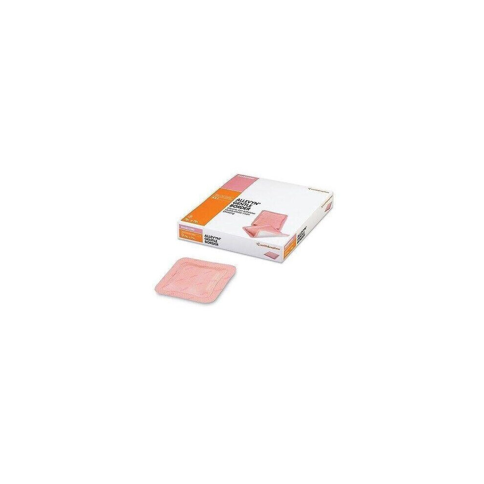 Allevyn Gentle Border 7.5Cm X 7.5Cm X 10 Adhesive Foam Dressing 66800269