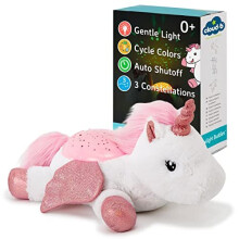 Veilleuse Twilight Buddies Licorne - CLOUD B - Rose - Projette un ciel étoilé - Dès la naissance