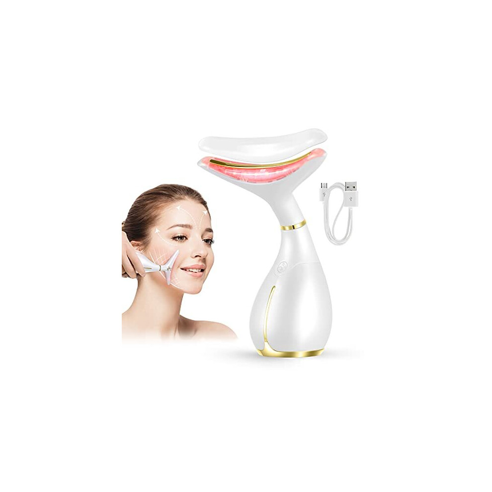 Ms.w Face Massager Electric, Skin Tightening Face Lift Beauty Products, Beauty Toning Devices Mothers Day Gifts For Women, 45 5 Heat Anti