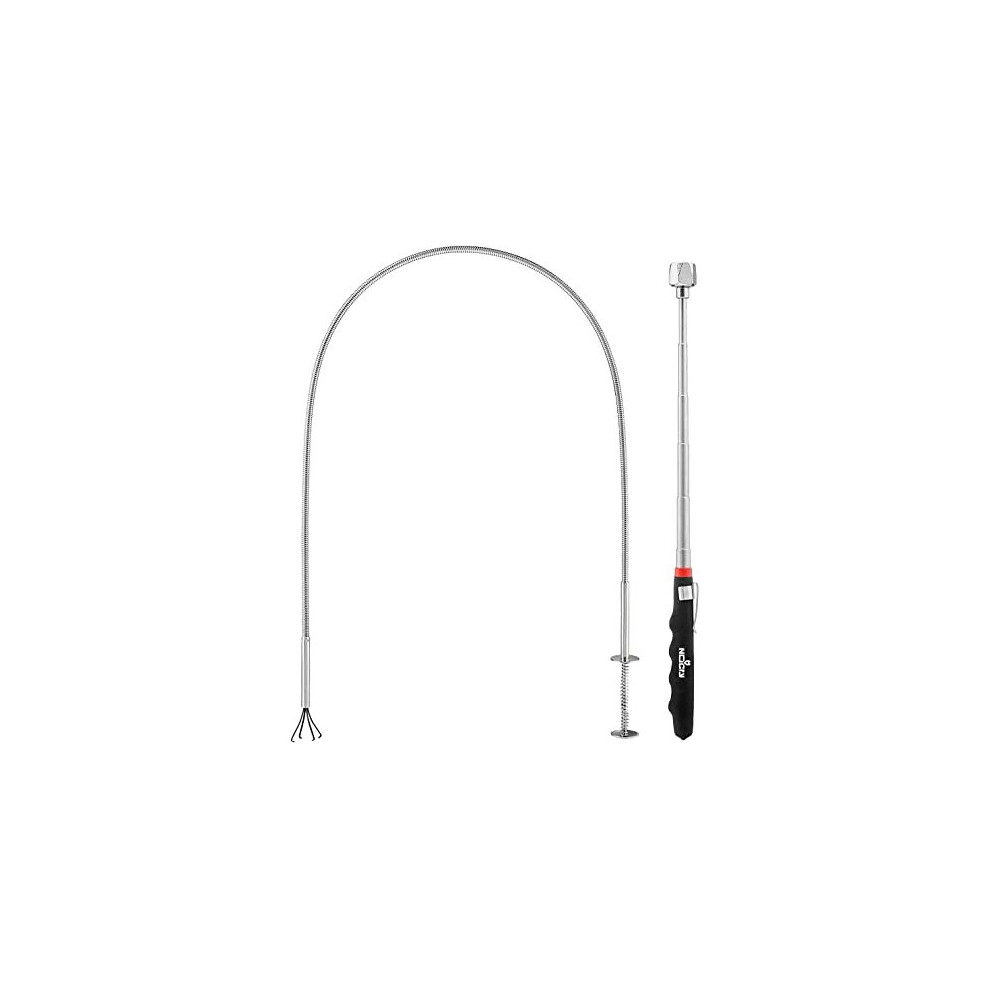 Nocry Pick-Up Tool Set - Includes Flexible Claw Grabber Tool And Telescoping Magnet Pick-Up Tool 4744452011455
