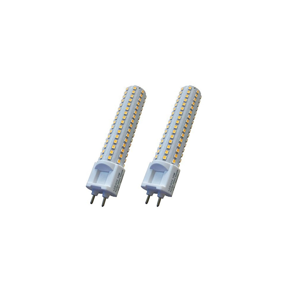 YAKAiYAL 15W G12 LED Corn Light Bulb Warm White 3000K 2835 SMD 85-265V 150W Halogen Replacement (2-Pack)-image-OPC-PB925XV-NEW