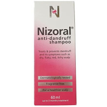 Nizoral Anti Dandruff Shampoo Ketoconazole 3 x 60ml