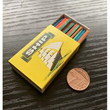 PENTRO PENNY MAGIC TRICK / PENNY VANISHES AND APPEARS INSIDE THE MATCHBOX / GREAT MAGIC GIFT ON A VERY FOR LIMITED TIME ONLY!!!