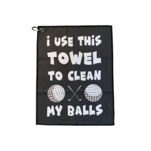 Toalha de golfe engra   ada Shankitgolf Toalha de golfe impressa para bolsas de golfe com clipe Golf Gift para homens marido namorado Pai Presentes