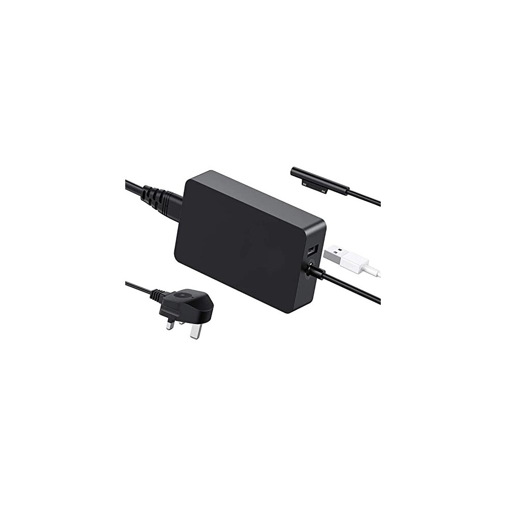 Surface Pro Charger Compatible with Microsoft Surface Charger, Surface Charger, Surface Pro 7 Charger, New Surface Pro 8/X/7/6/5/4/3, Surface Laptop